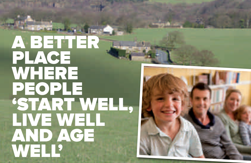 A better place where people start well, live well and age well