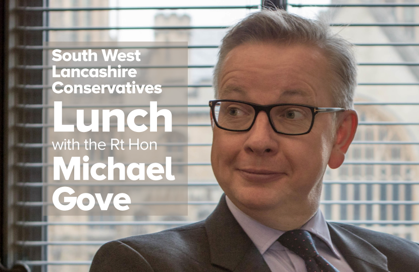 Lunch with Michael Gove MP