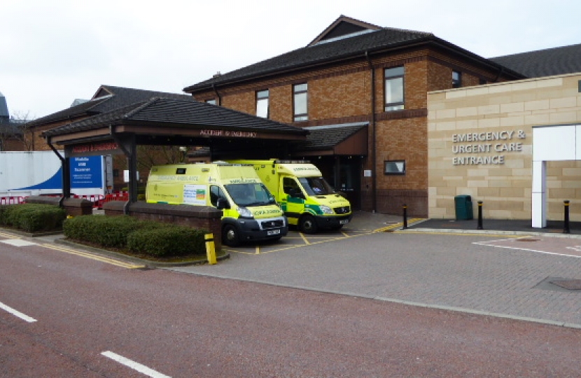 Chorley Hospital Accident and Emergency Department