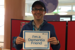 Aidy Riggott becoming a dementia friend